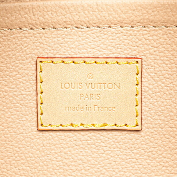 Louis Vuitton Monogram Locker Top Kit Shoulder Bag Brown Leather - Picture 9 of 10